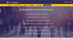 Desktop Screenshot of new.surveyshare.com