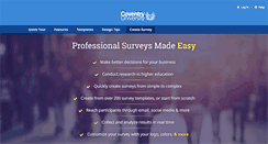 Desktop Screenshot of coventry.surveyshare.com