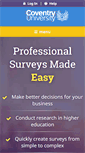Mobile Screenshot of coventry.surveyshare.com